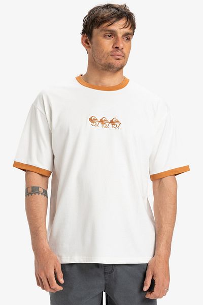 Quiksilver Ανδρικό T-Shirt SNOW WHITE