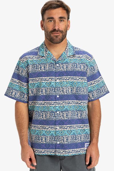 Quiksilver Pánská košile AQUA SKY GLOBAL HEAT 32X32