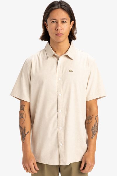 Quiksilver Pánské tričko s krátkým rukávem – kolekce Sportsline, látka