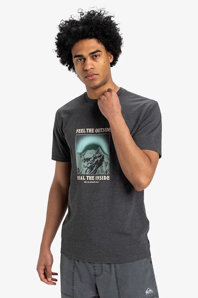 Quiksilver Pánské triko s krátkým rukávem. Mezi vlastnosti patří:, Kolekce: Kolekce pro venkovní použití, Použití: Eve
