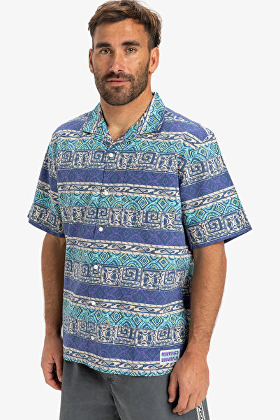 Quiksilver Pánská košile AQUA SKY GLOBAL HEAT 32X32