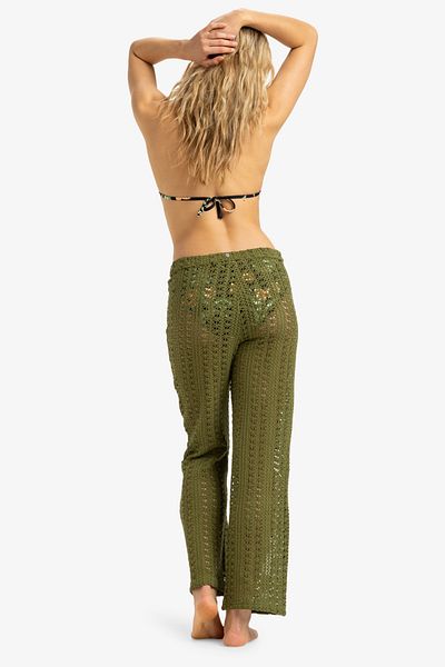 Roxy Strandkleid für Damen – Algodon Crochet Textile [175 g/m2], Cut