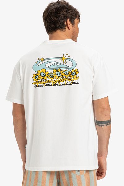 Quiksilver Kurzärmliges T-Shirt für Herren. Features enthalten:, Sammlung: Eco-Kollektion, Stoff: 100 %