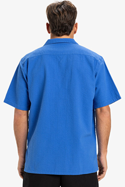 Quiksilver Cămașă cu mânecă scurtă pentru bărbați - Colecția Lifestyle, Fabric: