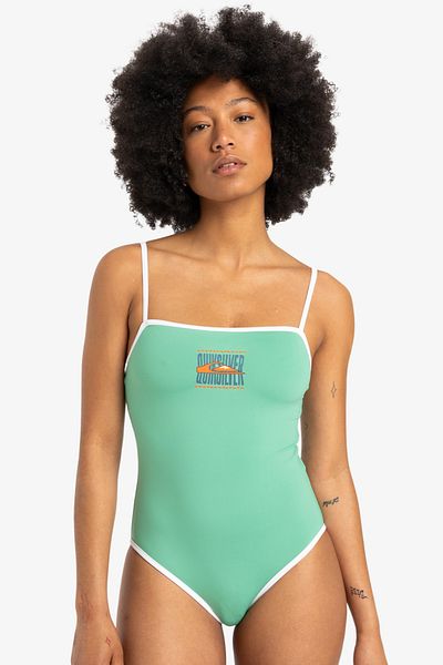 Quiksilver EQWX 103077 -GKZ0 Costum de baie Green Spruce