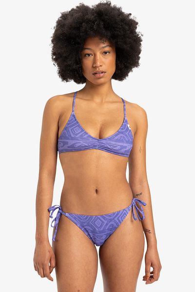 Quiksilver DUSTED PERI GLOBAL HEAT 64X64 EQWX 303133 -PMG6 Bikini Top