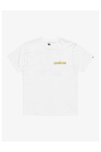 Quiksilver EQYZT08049-WBB0 Λευκό T-Shirt