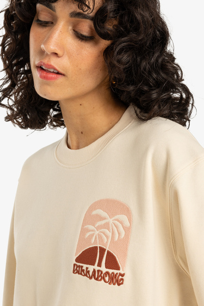 BİLLABONG Pulovrová mikina pro ženy – 55% bavlna, základní kolekce