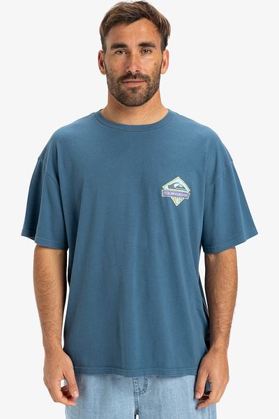 Quiksilver Pánské tričko s krátkým rukávem – Global Heat Collection, látka