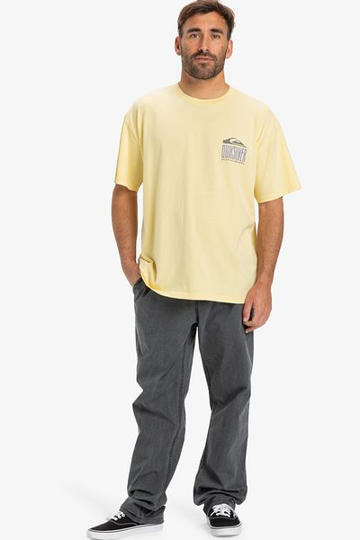 Quiksilver Pánské tričko s krátkým rukávem – Global Heat Collection, látka