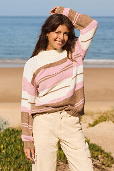 Roxy Pullover-Sweatshirt für Damen – weiches Acrylik-Textil