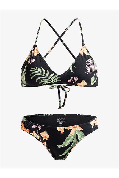 Roxy Women/Girls Bikini Set Anthracite Island Escape