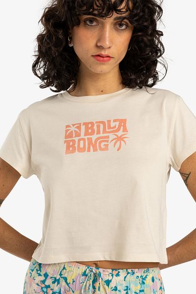 BİLLABONG Bílé tričko Ebjzt00438-Wcp