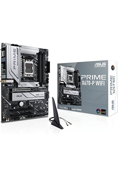 ASUS لوحة أم PRIME X670-P WIFI، AMD X670، AM5، ATX، 128 جيجابايت DDR5، 4DIMM،...