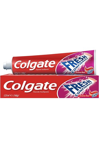 Colgate معجون أسنان جل فريش كونفيدنس إكستريم ريد