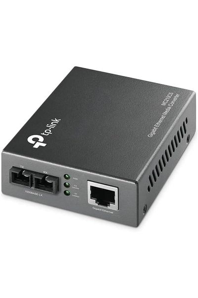 TP-LINK - MC210CS Gigabit Single-Mode Media Converter
