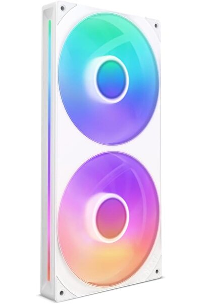 Nzxt F280 RGB Core - وحدة مروحة ذات إطار واحد مقاس 280 مم مع مروحتين RGB مقاس...