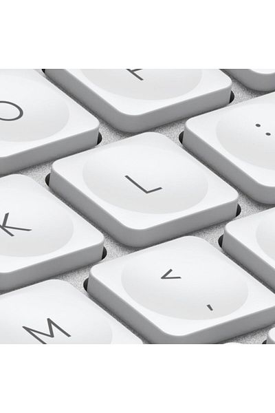 logitech لوحة مفاتيح MX Keys Mini Minimalist اللاسلكية المضيئة، صغيرة الحجم، بلوتوث، إضاءة خلفية، USB-C،