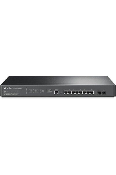 TP-LINK JetStream 8-Port 2.5GBASE-T and 2-Port 10GE SFP+ L2+ Managed Switch with 8-Port PoE+