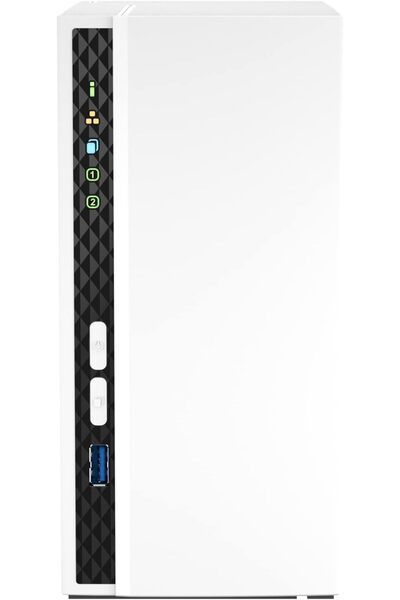 Qnap وحدة تخزين NAS TS-233 2GB 2x3.5" SATA تدعم RAID(0-1)