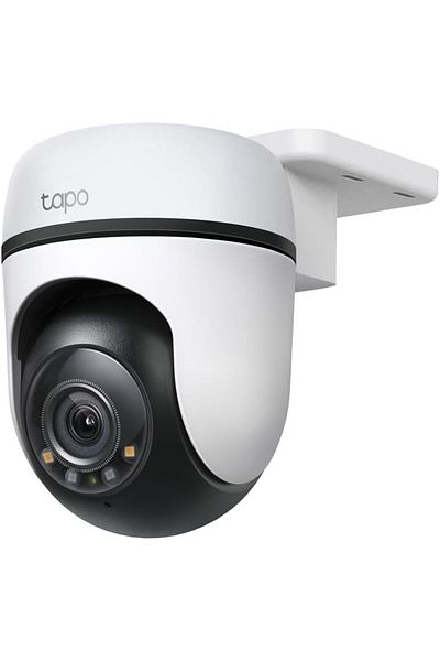 tapo TP-Link 2K Outdoor Pan/Tilt Security Wi-Fi Camera, IP65 Weatherproof,Motion Detection, 360° Vis