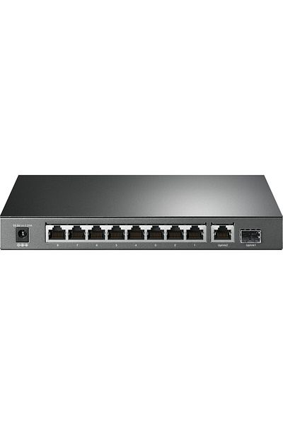 TP-LINK TL-SG1210P 10-Port Gigabit Desktop Switch with 8 Port PoE+ Ethernet Switch ( 30W/PoE port &