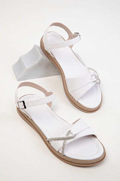 SOHO White Women's Sandals 20393