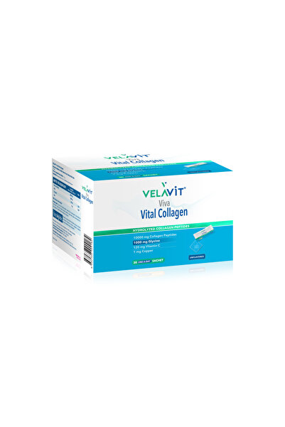 Velavit Viva Vital Collagen 30 Toz Saşe 10.000 Mg, Ekstra Glisinli Kollajen