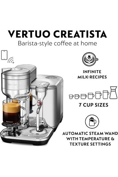 Nespresso Metallic Vertuo Creatista