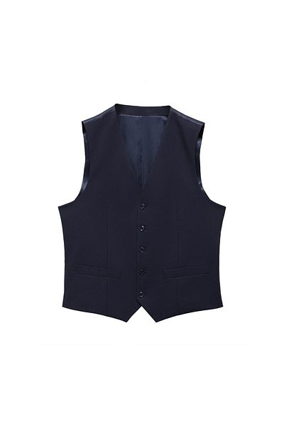 MANGO Woman Men's Navy Blue Vest 67180619