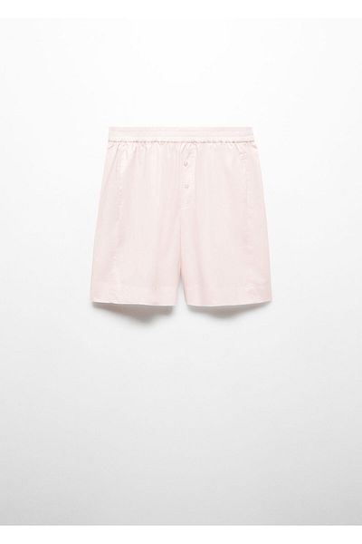MANGO Woman Hellrosa Pyjama-Hose für Damen 67076016