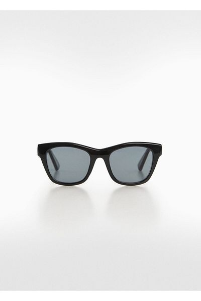 MANGO Woman Women's Black Sunglasses