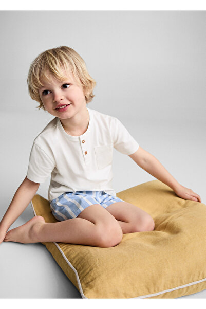 MANGO Woman Πιτζάμες Baby Boy Cherry White 67077116