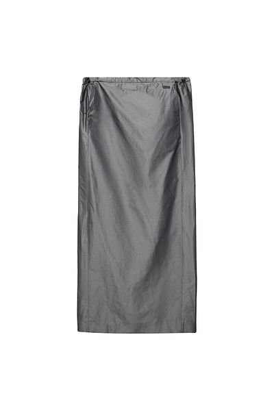 MANGO Woman Gray Women's Skirt 67073699
