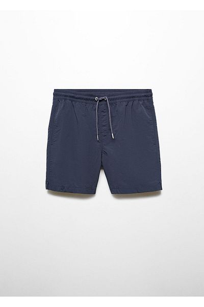 MANGO Ανδρικό μαγιό Navy Blue 67065979