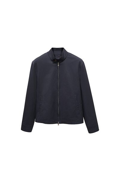 MANGO Ανδρικό μπουφάν Navy Blue 67044442