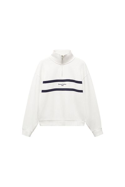 MANGO Girl's Cherry White Sweatshirt - 67086731