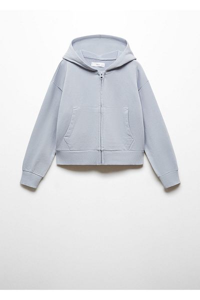 MANGO Blue Girls' Sweatshirt 67097132