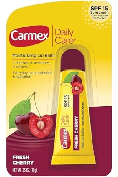 Carmex Daily Care Lip Balm Fresh Cherry 10gm (009557) --- كارمكس مرطب شفايف باكرز 10جرام