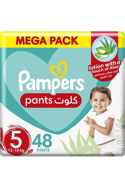 Pampers PANT NO5(12-18KG)JUMBO PACK 48PC