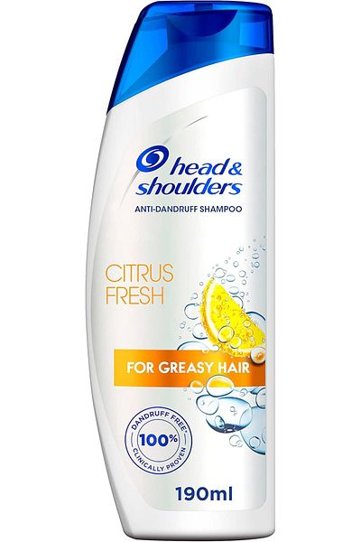 Head&Shoulders شامبو هيد اند شولدرز المضاد للقشرة برائحة الليمون المنعشة 190 مل