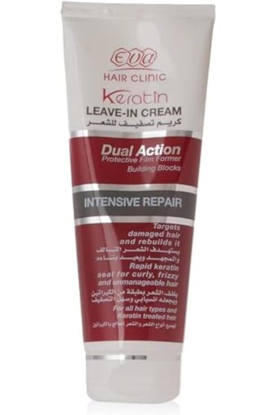 Eva Cosmetics Hair Clinic - E Keratin Leave in Cream for Women - 200ml