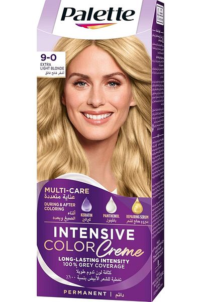 Palette Very light 0-9 Keratin Applied Hair Dye
