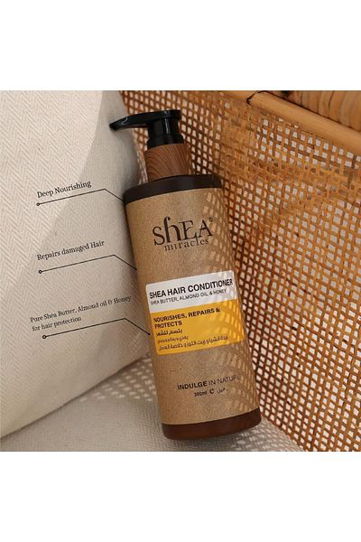 Shea Miracles SHEA HAIR SHAMPOO ALMOND OIL&HONEY 300ML
