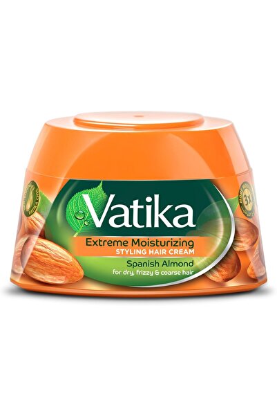 Vatika Naturals فاتيكا كريم الشعر ترطيب فائق 140مل برتقالي