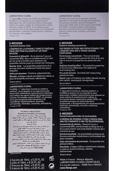 Filorga C Recover ,serum 3 X 10ml - Pack Of 1