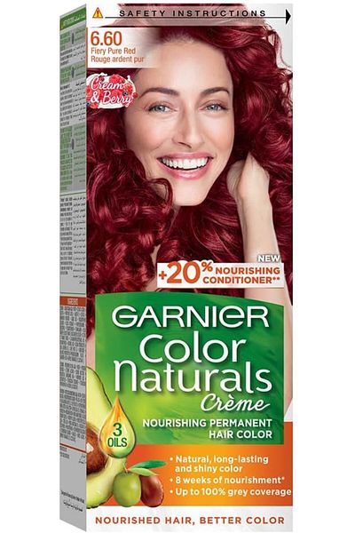 Garnier Color Naturals 6.60 Fiery Pure Red