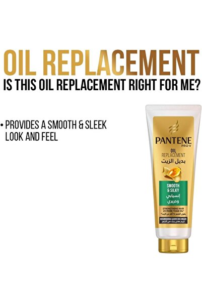 Pantene Oil Replacement Smooth Silky 350 ml