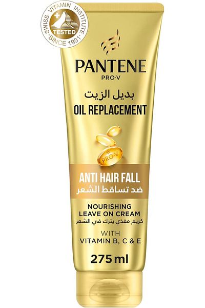 Pantene Pro-V Anti-Hair Fall Oil Replacement Leave-On Cream, 275ml