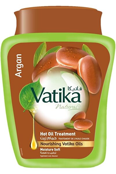 Vatika Naturals فاتيكا حمام زيت بخلاصة الآرغان - 500 جم